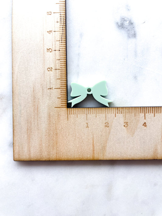 25mm Mint Bows