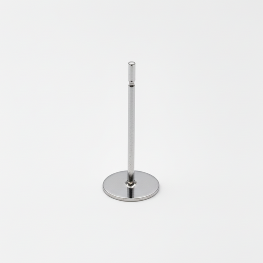 4mm Earring Posts - Stainless Steel (304) - 100 pieces