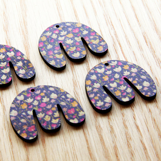 Wood - Boho Shape - Transparent print - Blossoming Days - 31