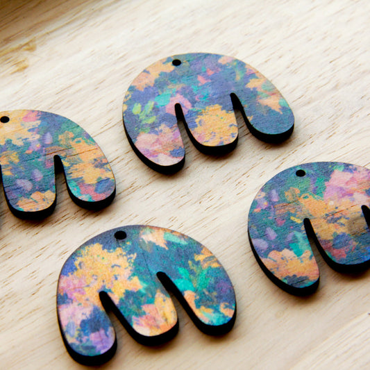Wood - Boho Shape - Transparent print - Spring - 25