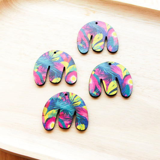 Wood - Boho Shape - Transparent print - Summer - 23
