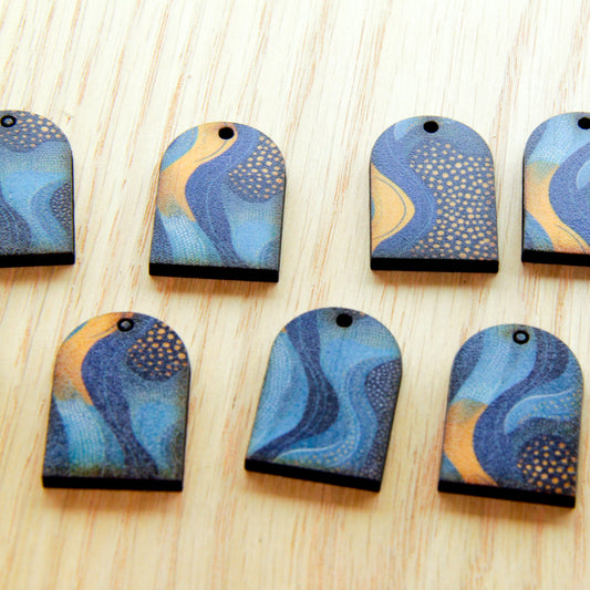 Wood - Arch Shape - 5cm - Natural look - Australiana - 149