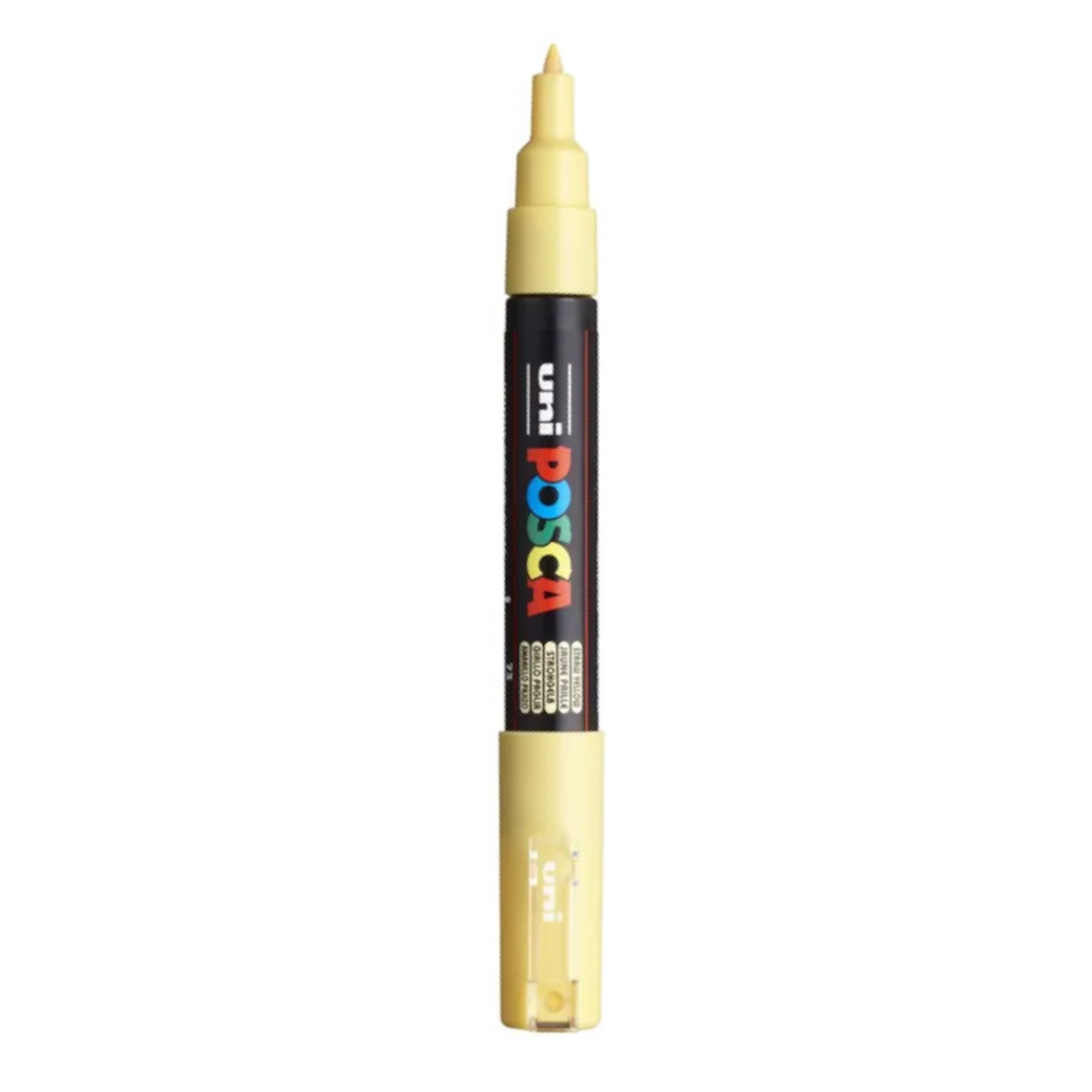 Posca Marker PC-1M, Straw Yellow - jewellery making supplies