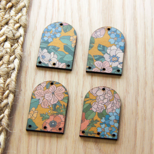 Arch Shape - 4 Holes - Natural Look Print in Australiana - 88