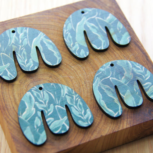 Wood - Boho Shape - Transparent print - Australiana - 80