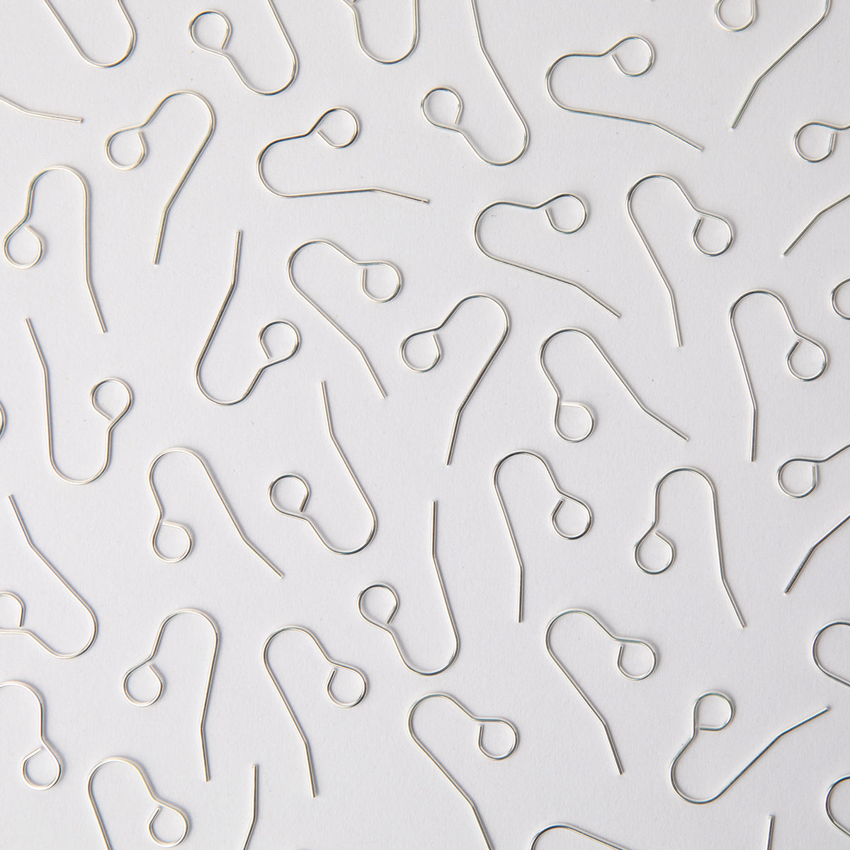 24mm Silver All In One Hook Earrings in Stainless Steel (304)