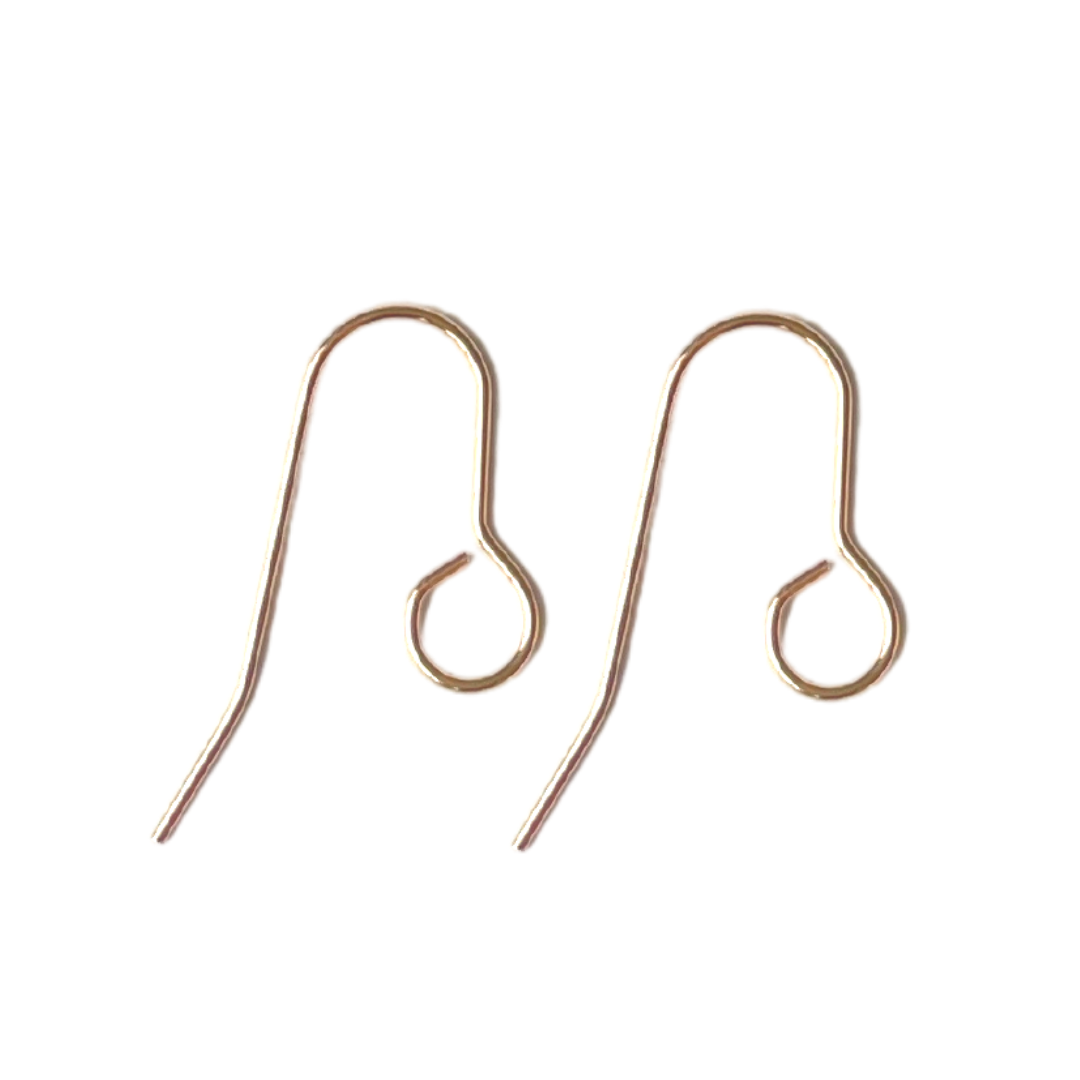 30mm Rose Gold All In One Hook Earrings - Stainless Steel (304) - 20 pieces