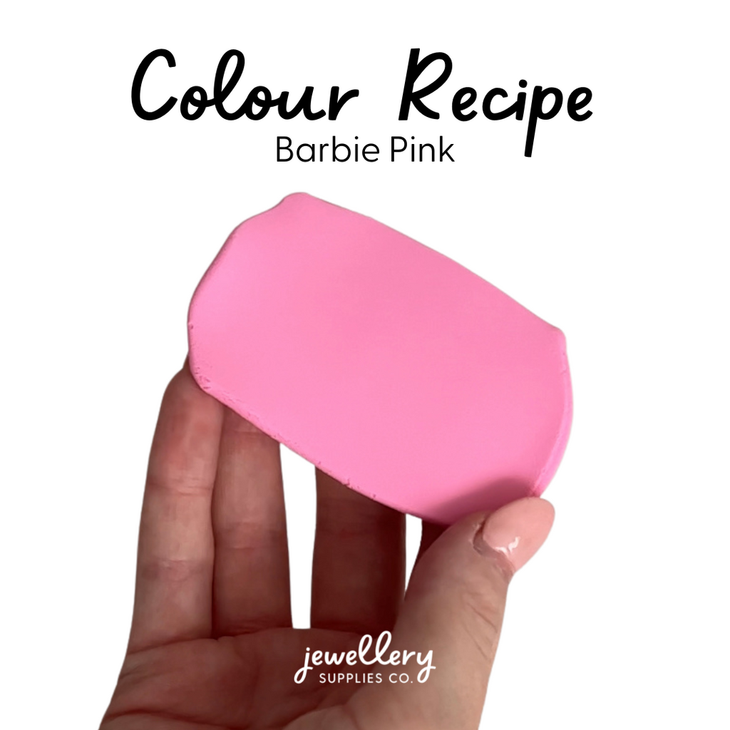 Polymer Clay Colour Recipe - Barbie Pink