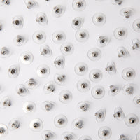Silicone & Plastic Disc Earring Backs
