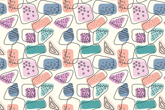 Pattern for printing on leather, acrylic, wood or cork for earring blanks or earring supplies in pattern style - Pattern -  Abstract Art - 40