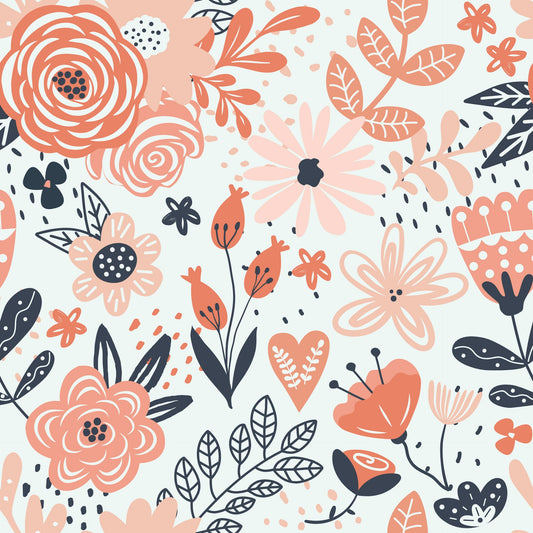 Pattern for printing on leather, acrylic, wood or cork for earring blanks or earring supplies in pattern style - Pattern -  Abstract Floral - 41