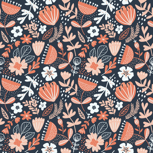 Pattern for printing on leather, acrylic, wood or cork for earring blanks or earring supplies in pattern style - Pattern -  Abstract Floral - 42