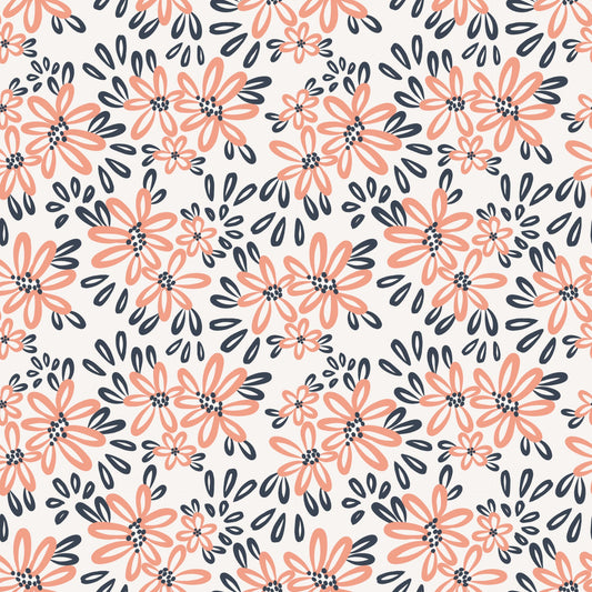 Pattern for printing on leather, acrylic, wood or cork for earring blanks or earring supplies in pattern style - Pattern -  Abstract Floral - 45