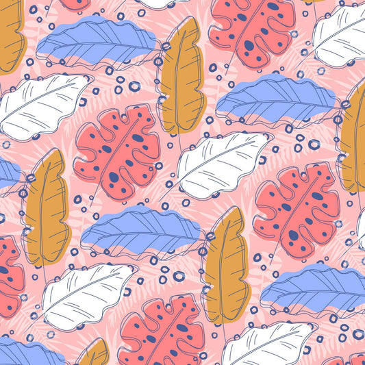 Pattern for printing on leather, acrylic, wood or cork for earring blanks or earring supplies in pattern style - Pattern -  Abstract Floral - 69