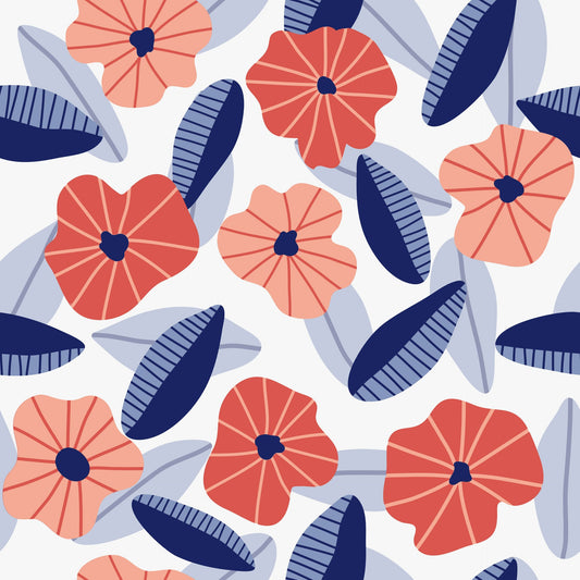 Pattern for printing on leather, acrylic, wood or cork for earring blanks or earring supplies in pattern style - Pattern -  Abstract Floral - 73