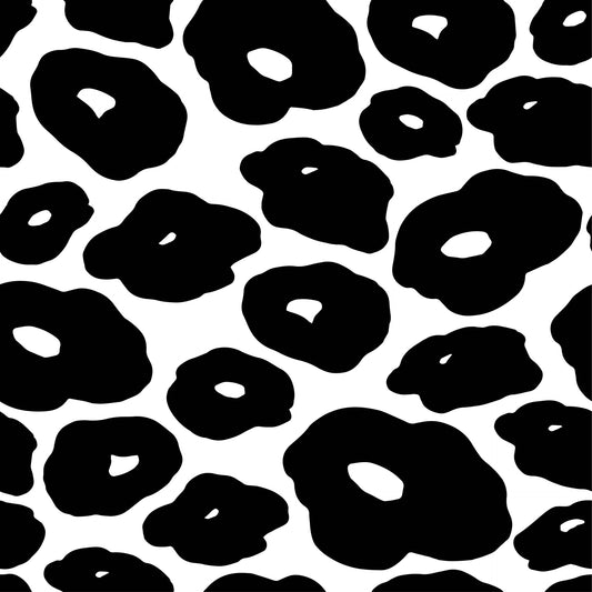 Pattern for printing on leather, acrylic, wood or cork for earring blanks or earring supplies in pattern style - Pattern -  Abstract Floral - 84