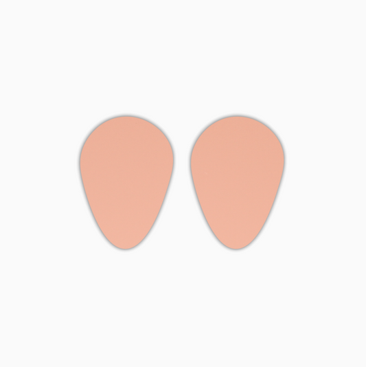 Almond, Basic Acrylic Shape - earring findings for jewellery making
