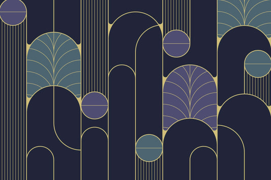 Pattern for printing on leather, acrylic, wood or cork for earring blanks or earring supplies in pattern style - Pattern -  Art Deco - 05