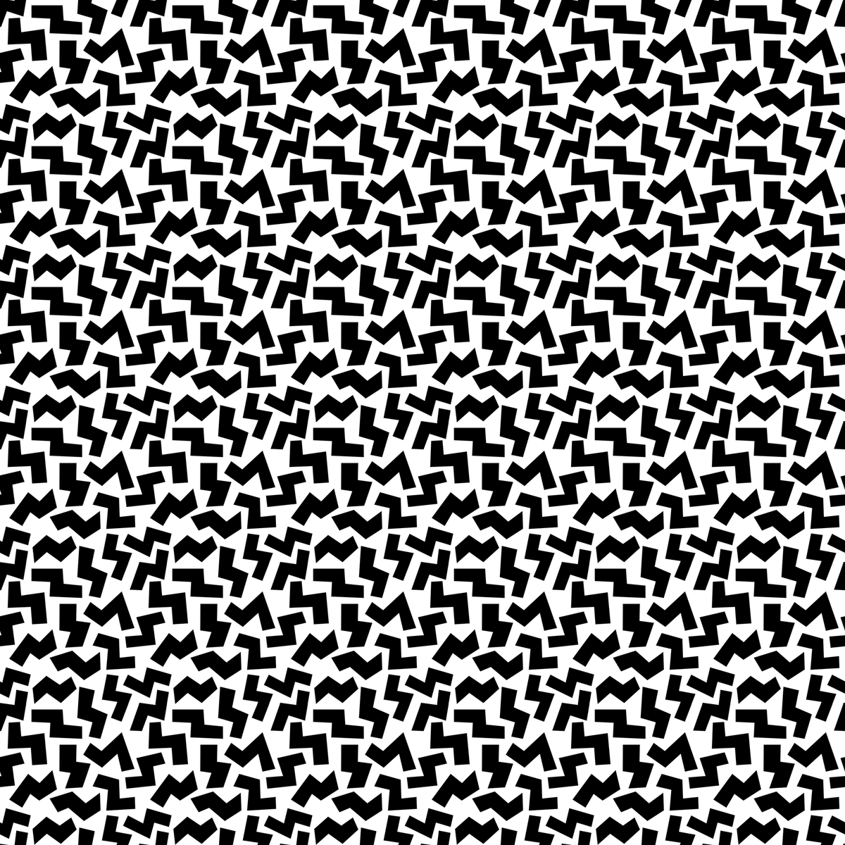 Pattern for printing on leather, acrylic, wood or cork for earring blanks or earring supplies in pattern style - Pattern -  Black & White - 10