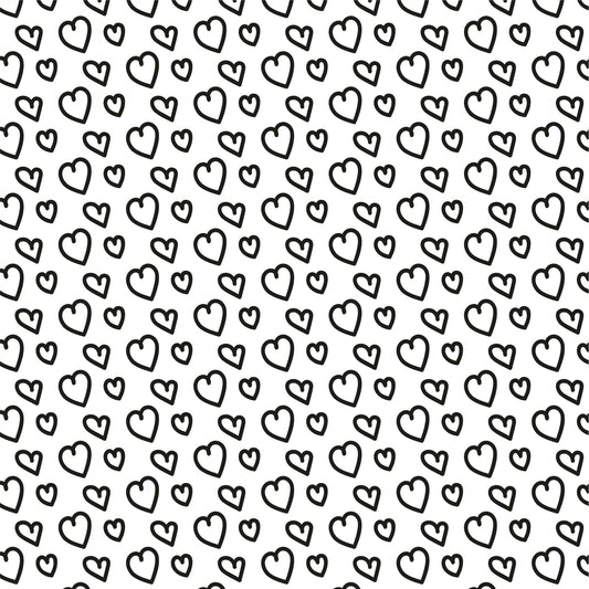 Pattern for printing on leather, acrylic, wood or cork for earring blanks or earring supplies in pattern style - Pattern -  Black & White - 21