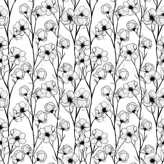 Pattern for printing on leather, acrylic, wood or cork for earring blanks or earring supplies in pattern style - Pattern -  Blooms - 36
