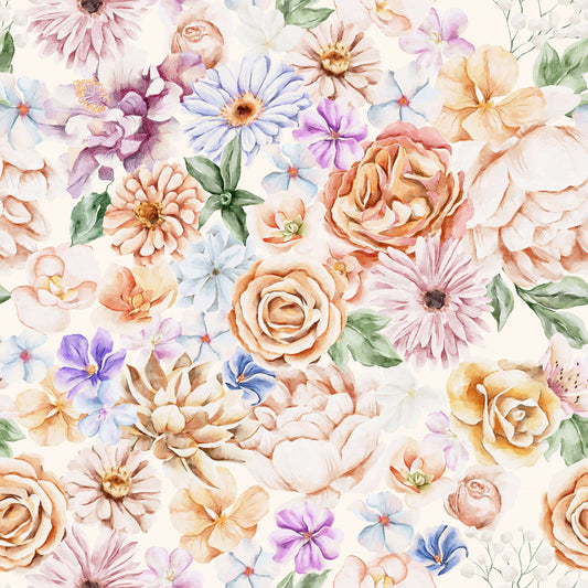 Pattern for printing on leather, acrylic, wood or cork for earring blanks or earring supplies in pattern style - Pattern -  Boho Floral - 13