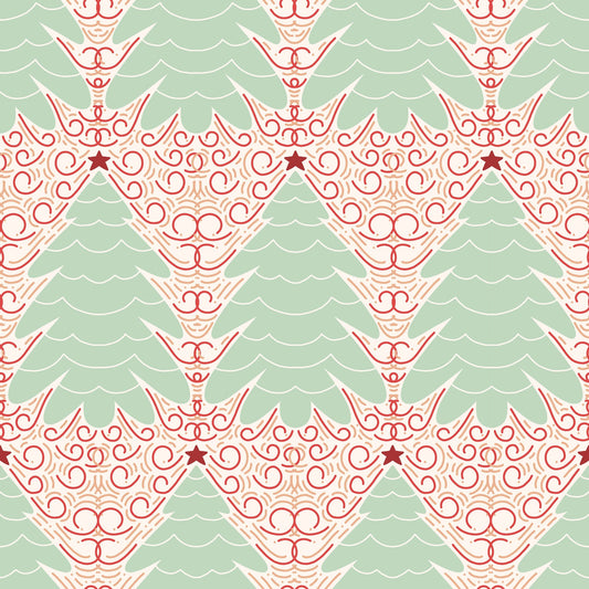Pattern for printing on leather, acrylic, wood or cork for earring blanks or earring supplies in pattern style - Pattern -  Christmas - 134