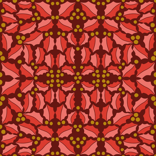 Pattern for printing on leather, acrylic, wood or cork for earring blanks or earring supplies in pattern style - Pattern -  Christmas - 141