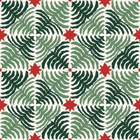 Pattern for printing on leather, acrylic, wood or cork for earring blanks or earring supplies in pattern style - Pattern -  Christmas - 143