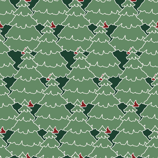 Pattern for printing on leather, acrylic, wood or cork for earring blanks or earring supplies in pattern style - Pattern -  Christmas - 146