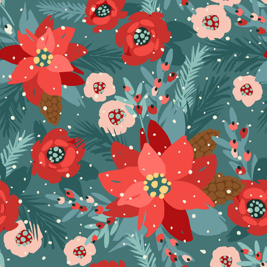 Pattern for printing on leather, acrylic, wood or cork for earring blanks or earring supplies in pattern style - Pattern -  Christmas - 25