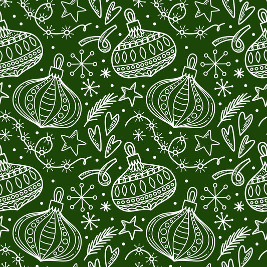 Pattern for printing on leather, acrylic, wood or cork for earring blanks or earring supplies in pattern style - Pattern -  Christmas - 57