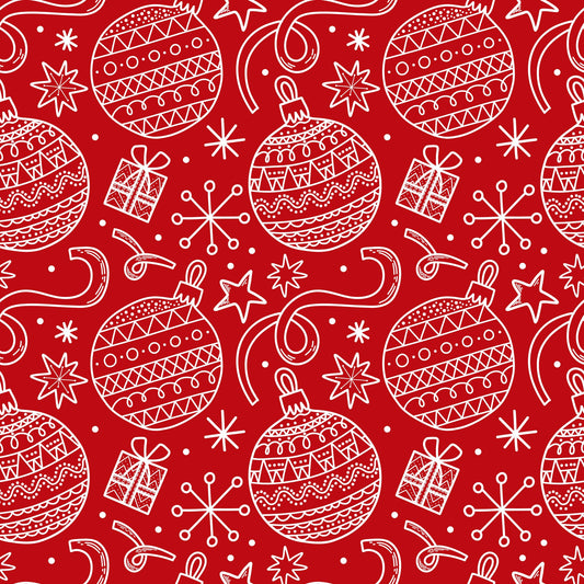 Pattern for printing on leather, acrylic, wood or cork for earring blanks or earring supplies in pattern style - Pattern -  Christmas - 58
