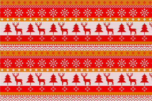 Pattern for printing on leather, acrylic, wood or cork for earring blanks or earring supplies in pattern style - Pattern -  Christmas - 86