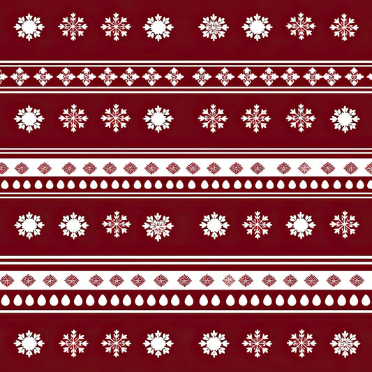 Pattern for printing on leather, acrylic, wood or cork for earring blanks or earring supplies in pattern style - Pattern -  Christmas - 89