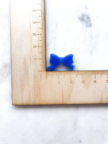 25mm Blue Bows
