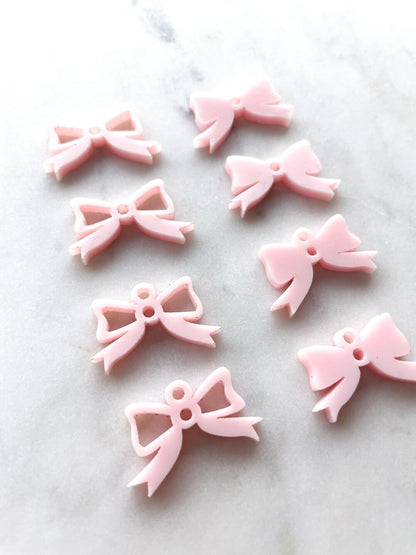 25mm Baby Pink Bows