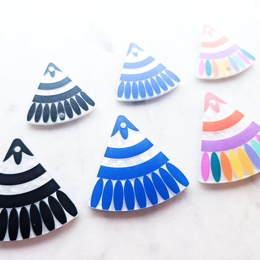 Escape to Paradise Printed Fans