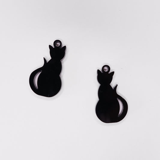 Cat Dangle - Halloween Acrylic Shape [12 Pieces]