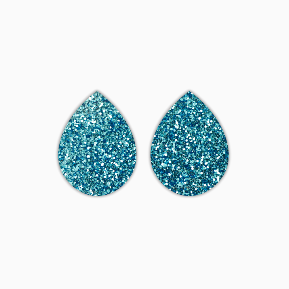 Droplet, Basic Acrylic Shape - earring findings for jewellery making