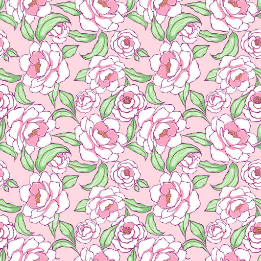 Pattern for printing on leather, acrylic, wood or cork for earring blanks or earring supplies in pattern style - Pattern -  Floral Garden - 25