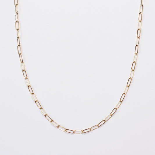 Gold Link Necklace Chain in Stainless Steel (304)