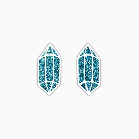 Gem, Halloween Acrylic Shape - earring findings for jewellery making
