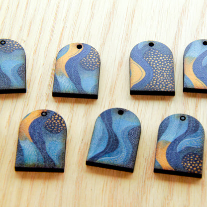 Wood - Arch Shape - 5cm - Natural look -  Australiana - 149