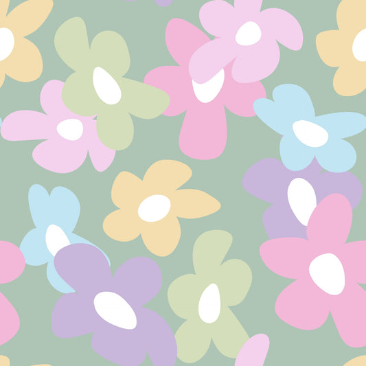 Pattern for printing on leather, acrylic, wood or cork for earring blanks or earring supplies in pattern style - Pattern -  Pastels - 25