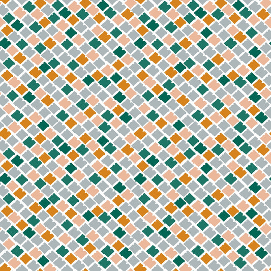 Pattern for printing on leather, acrylic, wood or cork for earring blanks or earring supplies in pattern style - Pattern -  Picnic - 06