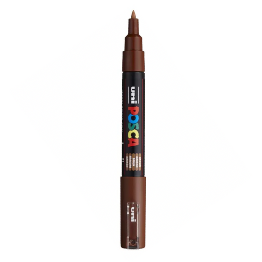 Posca Marker PC-1M, Brown - jewellery making supplies