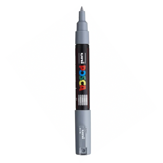 Posca Marker PC-1M, Grey - jewellery making supplies