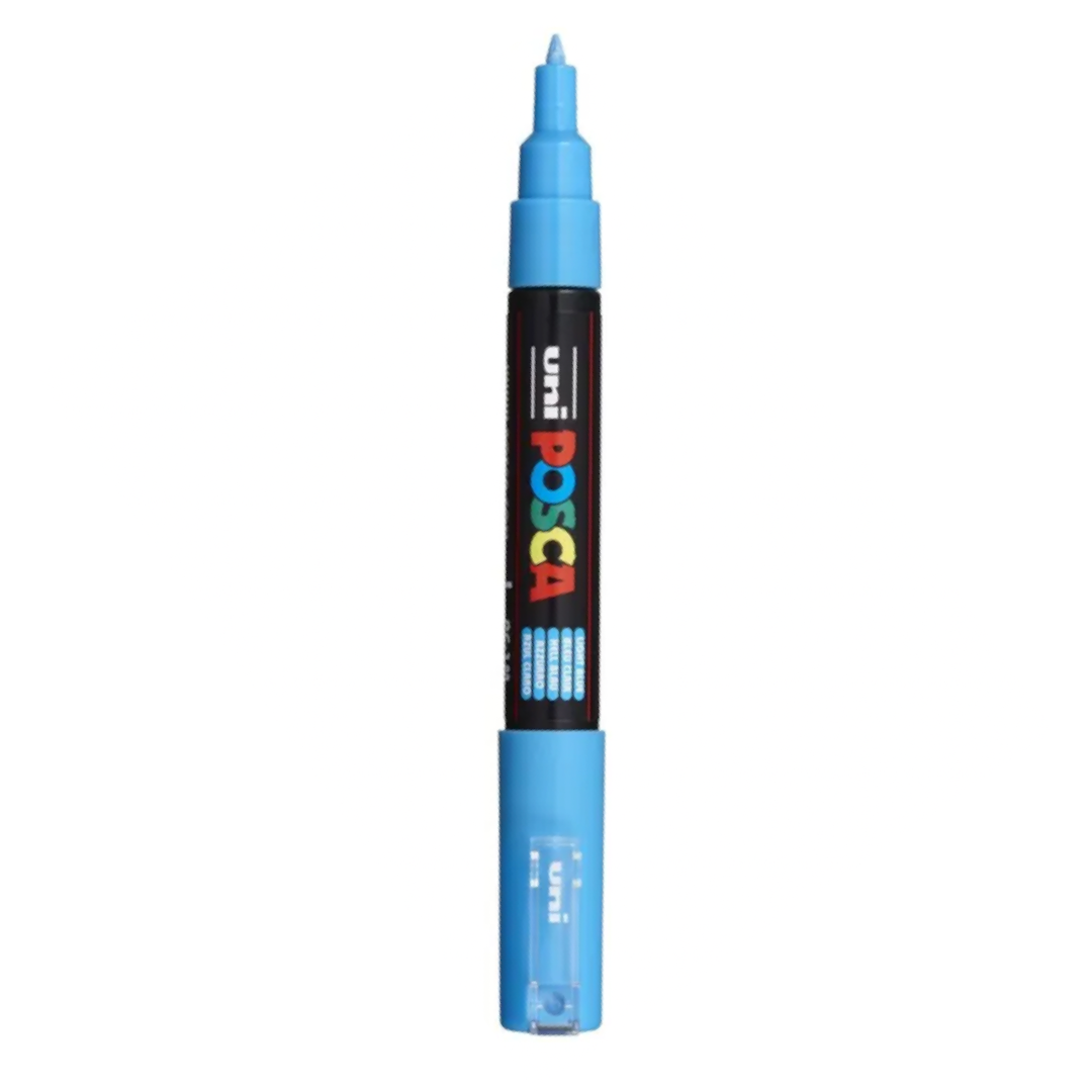 Posca Marker PC-1M - Light Blue – Jewellery Supplies Co