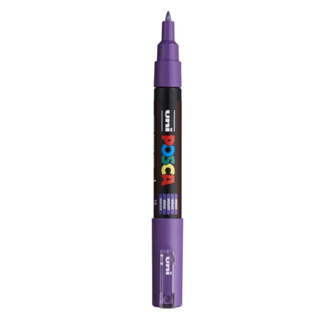Posca Marker PC-1M, Violet - jewellery making supplies
